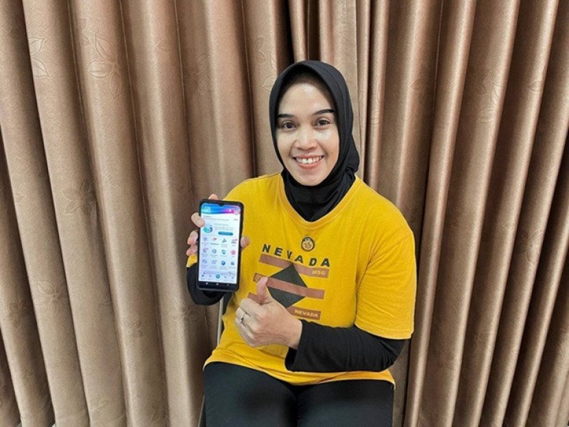 Dwi ajak masyarakat mulai mengubah gaya hidup selagi kondisi tubuh masih sehat. Sumber:dok BPJS Kesehatan